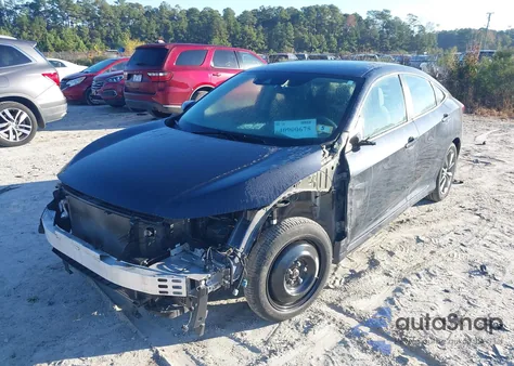 2019 Honda Civic Ex из США, поврежденный, VIN 2HGFC1F38KH651904